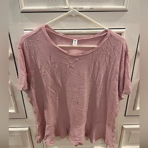 BP brand peplum tee. Size M.